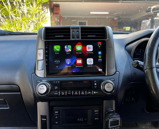 TOYOTA PRADO 150 SERIES (2009 - 2013) 10" MULTIMEDIA SYSTEM WITH WIRELESS APPLE CARPLAY & ANDROID AUTO