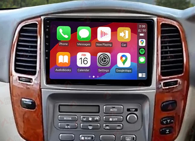 TOYOTA LAND CRUISER 100 SERIES (1998 - 2007) 10" MULTIMEDIA SYSTEM WITH WIRELESS APPLE CARPLAY & ANDROID AUTO